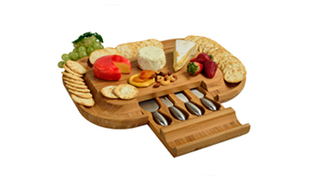 Deluxe Malvern Cheese Board Set 